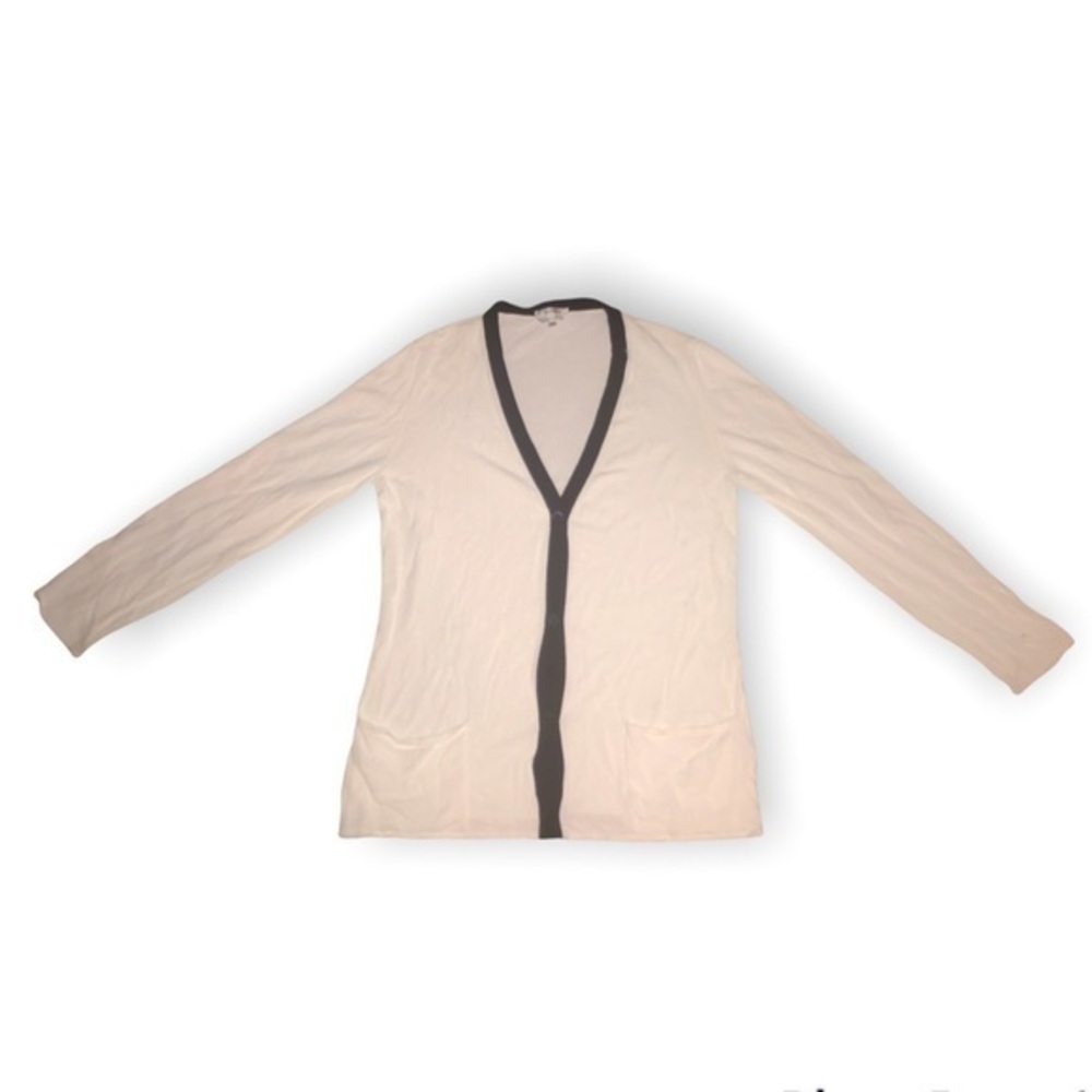 MaxMara creamy white cardigan knit sweater